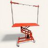 Hydraulic table 120x60cm - red