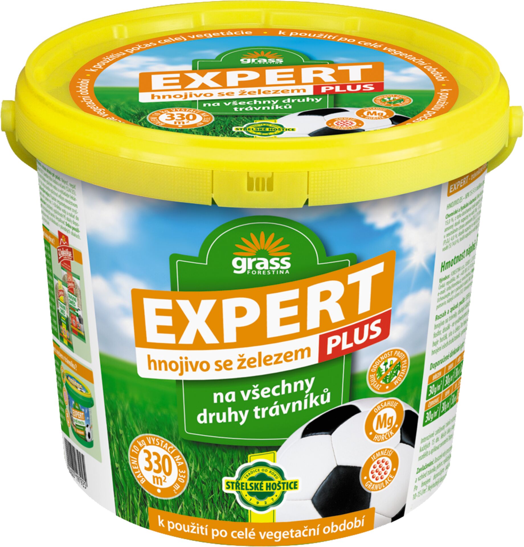 Forestina Hnojivo trávníkové - Expert Plus 10 kg kbelík