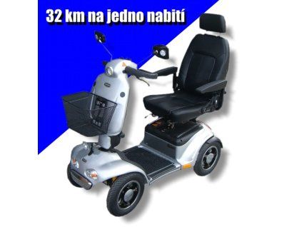 Vozík pro seniory LUMAG SVL-32 – dojezd 32 km