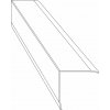 1603 5 edelstahl eckschutzprofil 3x gekantet 60x60mm 250cm feinschliff