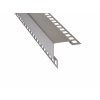 1264 edelstahl eckschutzprofil zum einfliesen 30x30x13mm 250cm feinschliff