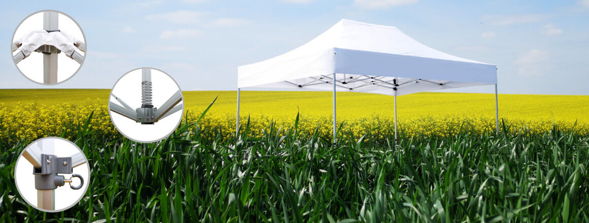 Predajný stánok hliníkový P