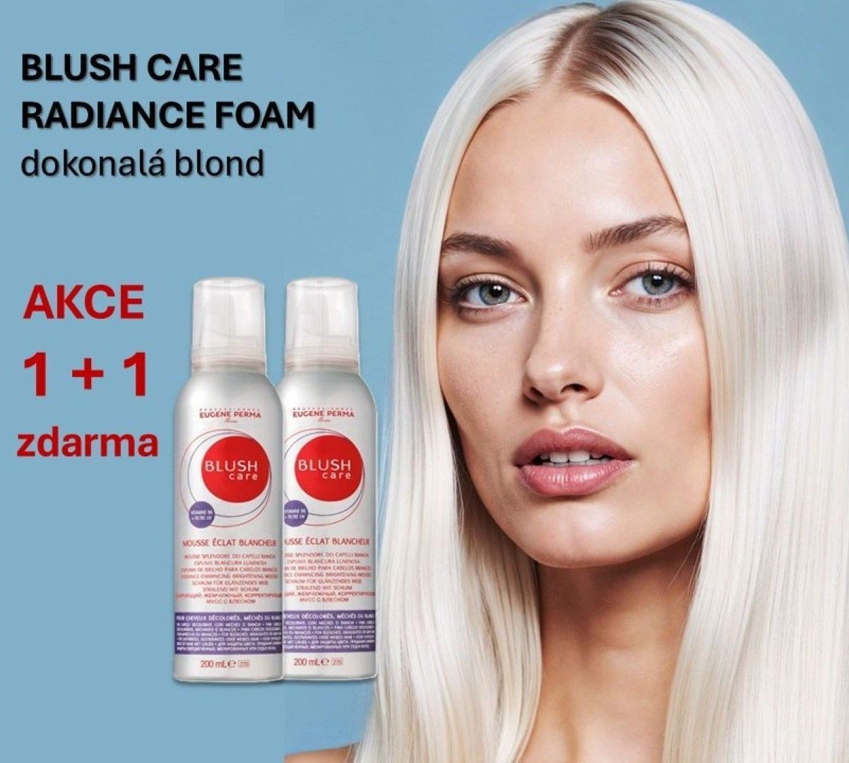 BLUSH RADIANCE - dokonalá blond