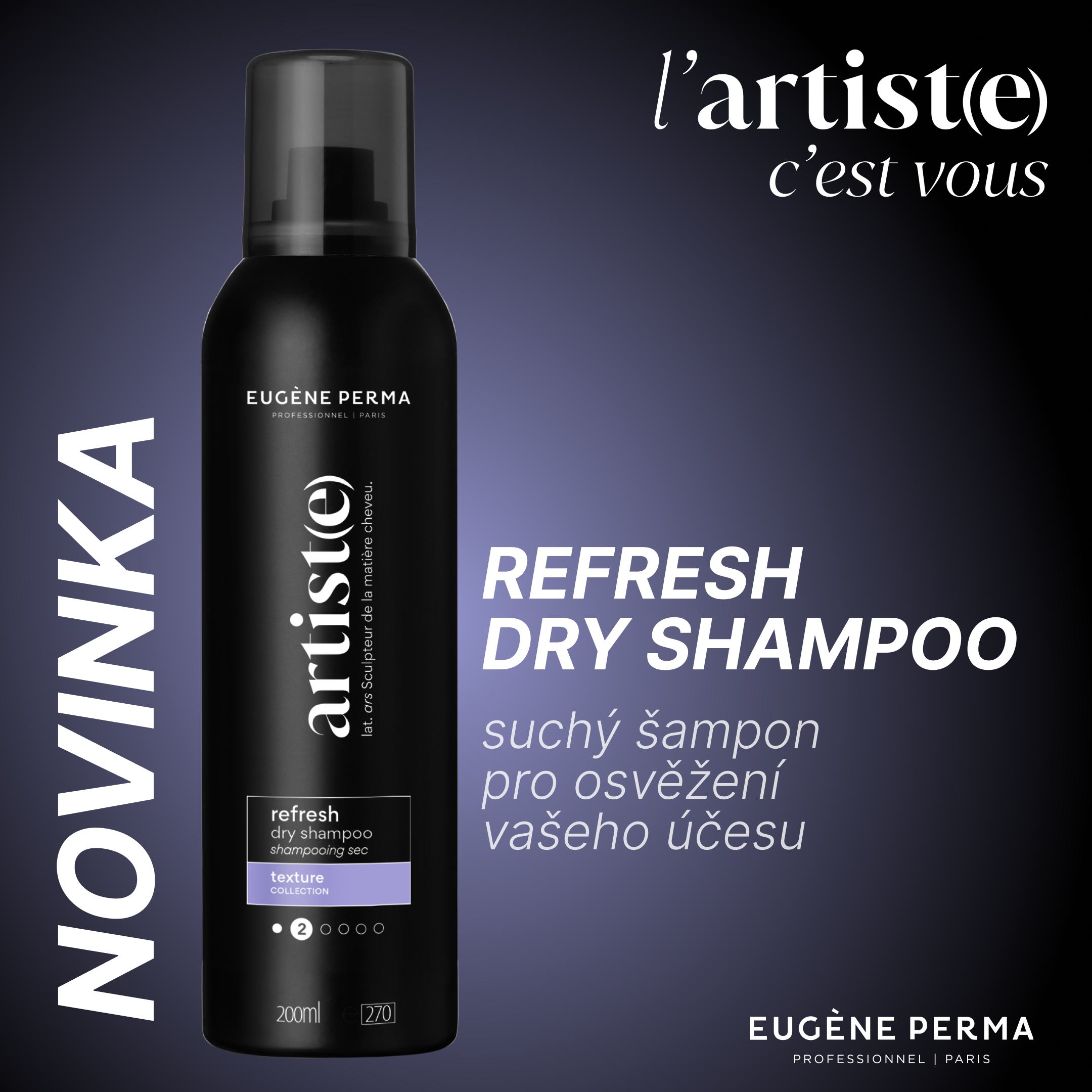Zachránce vašeho účesu – Refresh Dry Shampoo !