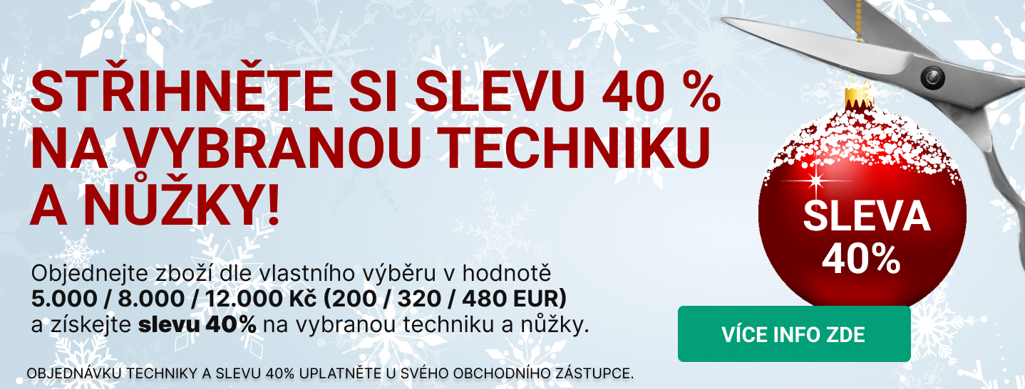 Akce 40% technika