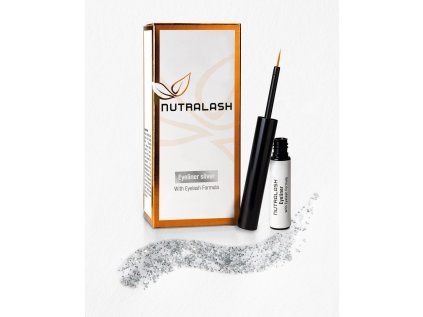 eyeliner silver