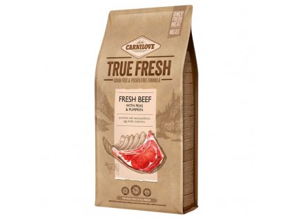 carnilove dog true fresh beef adult profipes cz