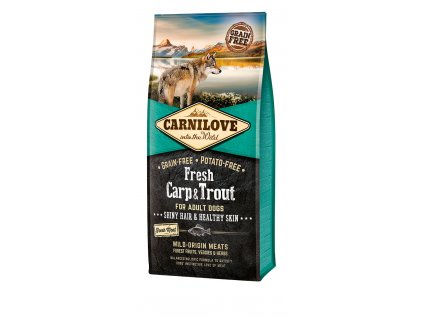 granule carnilove adult dog carp trout kapr pstruh 12 kg profipes cz