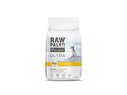 raw paleo ultra turkey adult mini 2 kg
