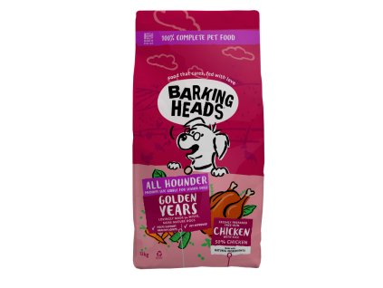 BARKING HEADS All Hounder Golden Years Chicken 12kg