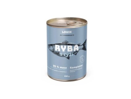 Louie konzerva ryba s ryzi 400g