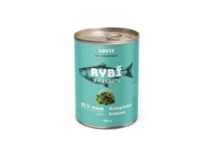 Louie konzerva ryba s rasami 400g