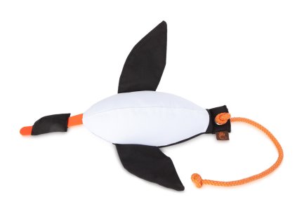 firedog duck dummy marking large 600g white black 43921