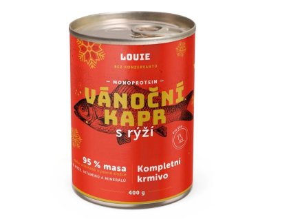 Louie vánoční kapr 400g