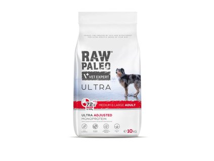 raw paleo ultra beef adult mediumlarge sucha 10kg
