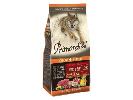 Primordial GF Dog Adult Buffalo&Mackerele 12kg