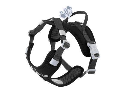 Postroj Weekend Warrior II ECO černý, Hurtta