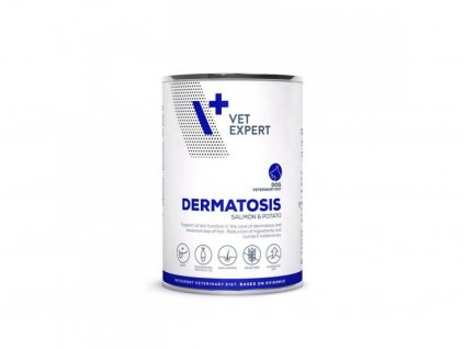 225 dermatosis dog salmon potato mokra karma weterynaryjna dla psow pakiet 6x400g