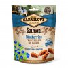 carnilove dog crunchy snack salmon blueberries with fresh meat 200g profipes cz