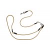 firedog hunting leash 8mm classic snap hook beige 42025