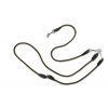 firedog hunting leash 8mm classic snap hook khaki 42002