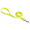 firedog biothane dog leash 25mm with handle neon yellow 42248