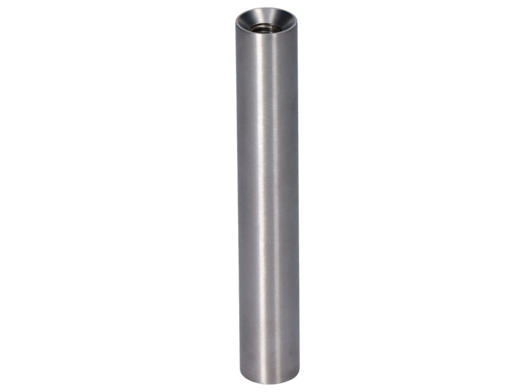 Čep (vnitřní závit M8x25mm / vnitřní závit M6, D=14mm, L: 89mm), broušená nerez K320 /AISI304