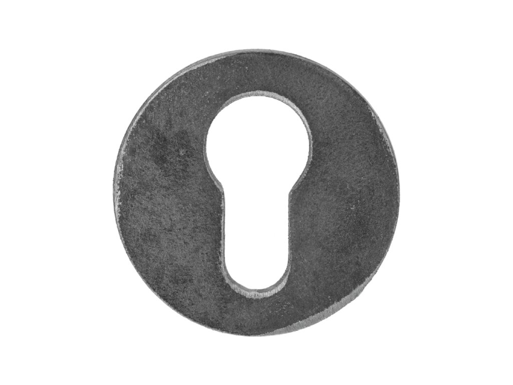 Štítek k vložce D=50mm, tloušťka 3mm, hladký