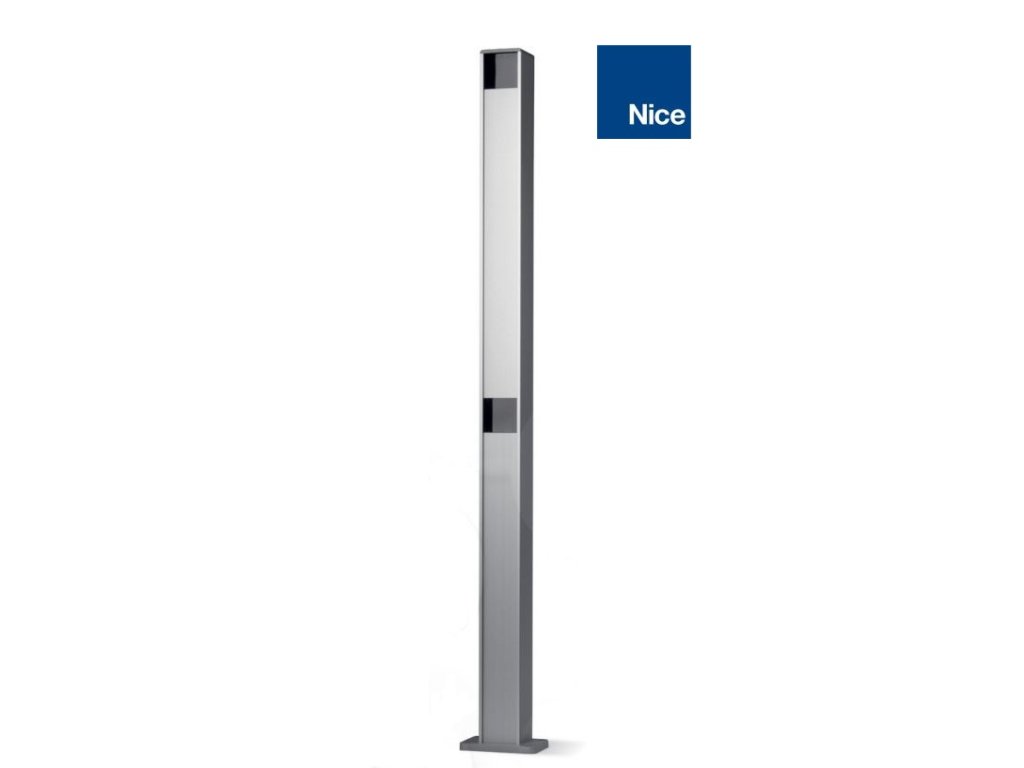 Hliníkový sloupek 60x60x1000mm, pro 2 fotobuňky série EPM/ EPMB, EPMO/ EPMOB