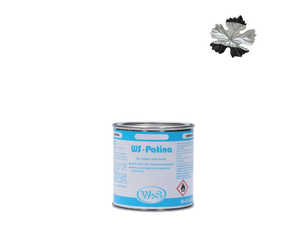 Patinovací barva stříbrná 0,25 l
