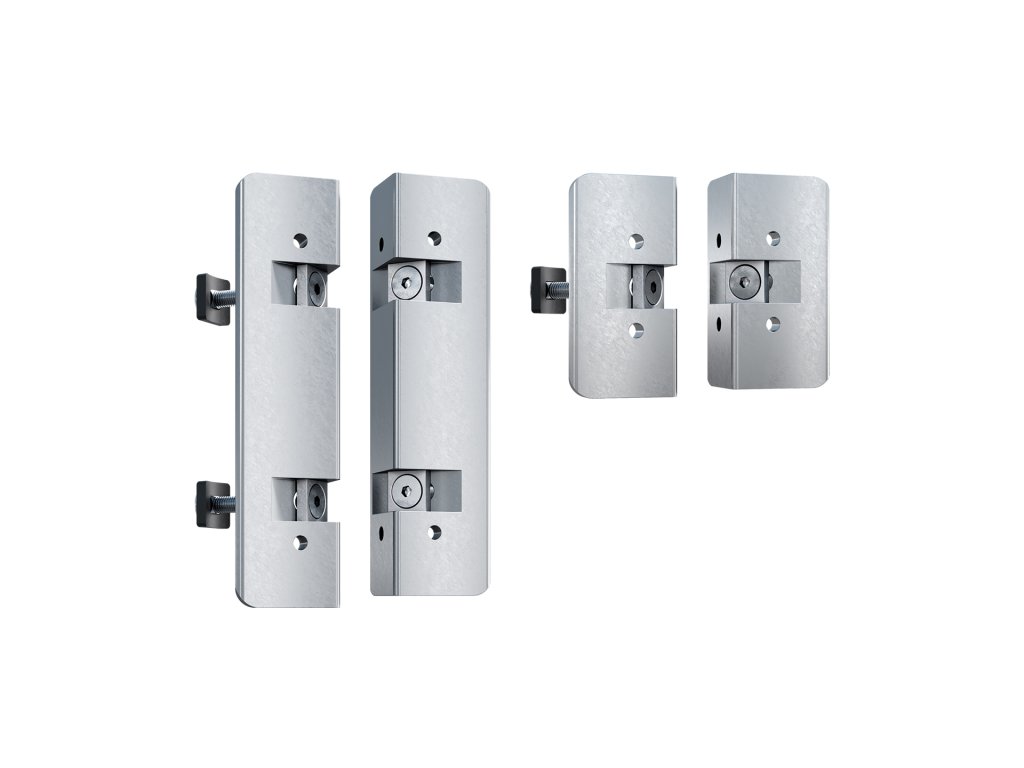 Set adaptérů LOCINOX - CLB-MAMMOTH pro montáž pantů LOCINOX - MAMMOTH a LOCINOX - DINO na kruhový profil