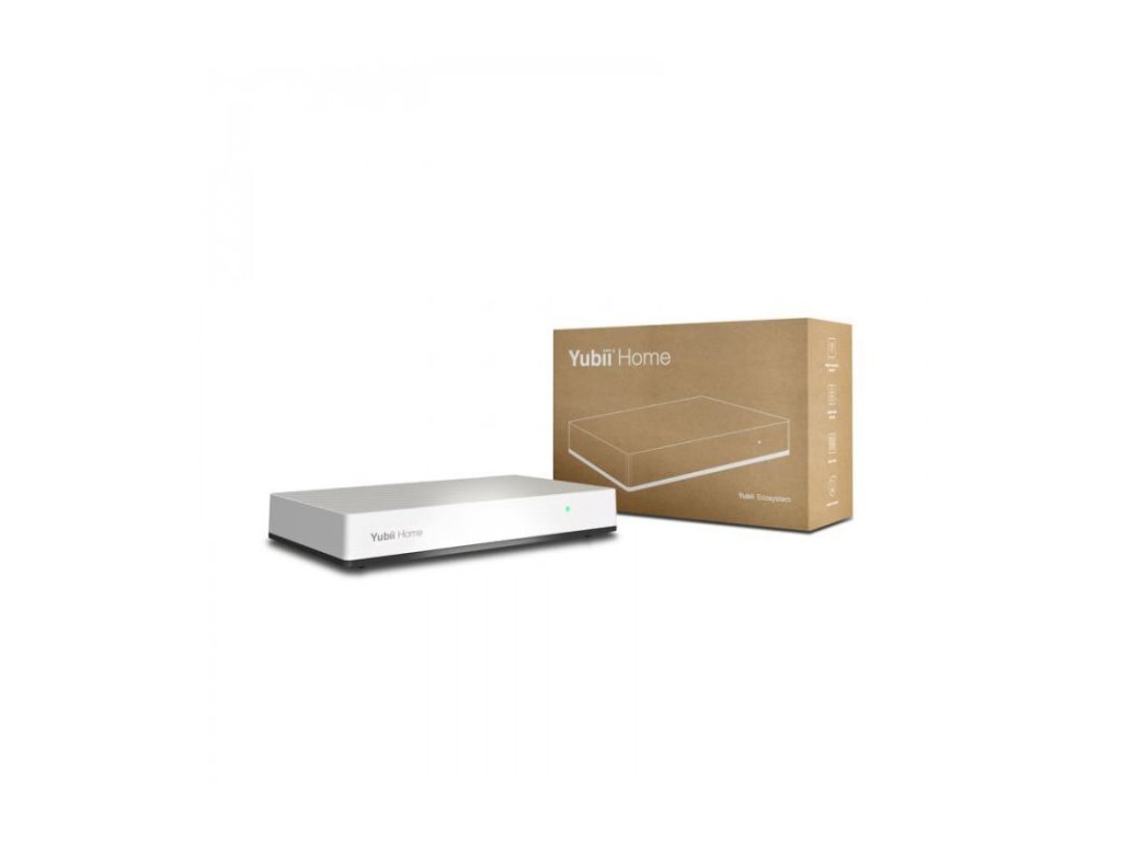Centrální řídící jednotka pro ekosystém Yubii. Zařízení pracuje s FIBARO produkty a s vybranými produkty skupiny NICE.