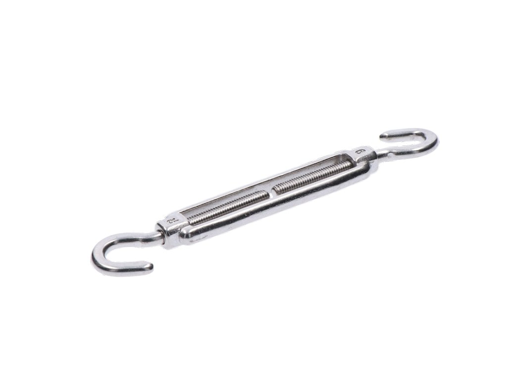 Napínák se závitem (hák) M4-M8 a LH4-LH8, nerez AISI304 (Závit M6, LH6)