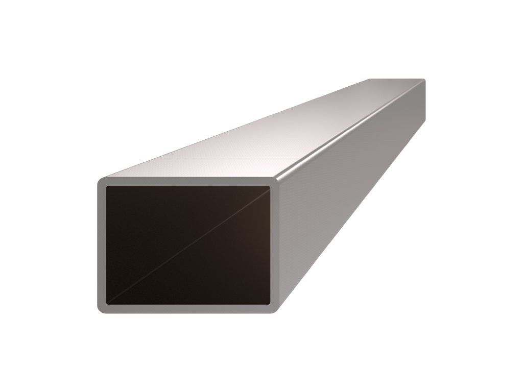 Profil uzavřený 40x30x2mm, broušená nerez K320/AISI304 (Délka 1m)