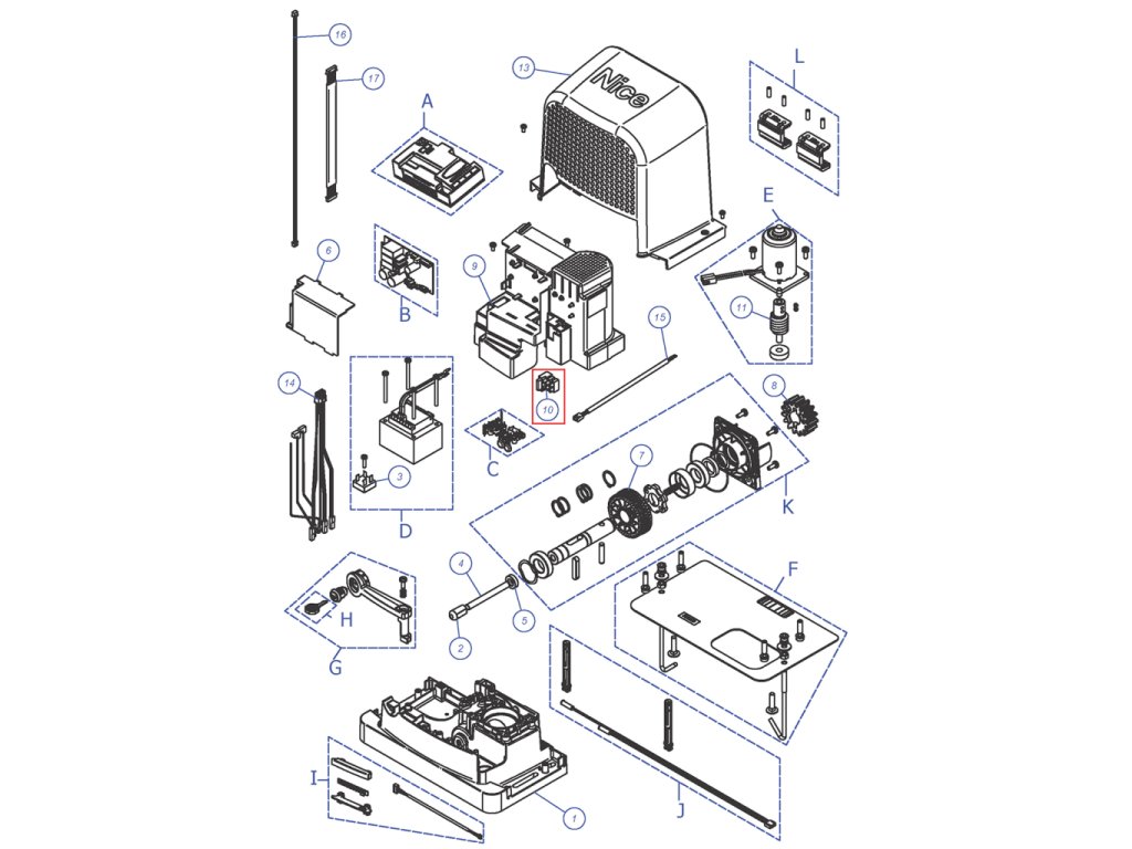 PFM-B.2213 Držiak poistky