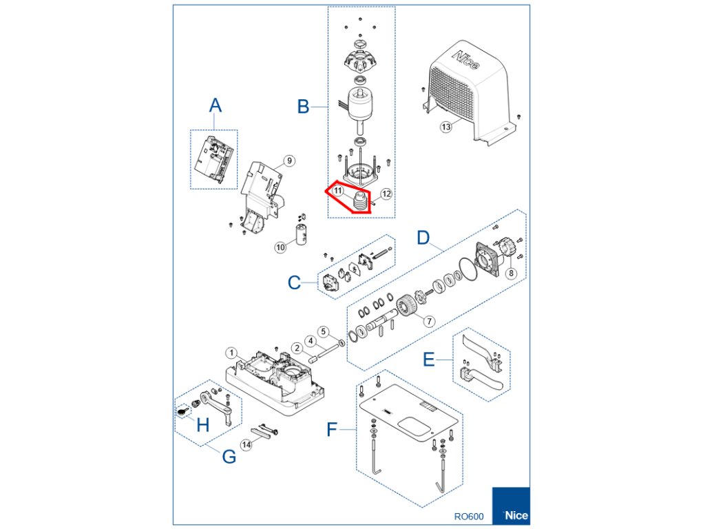 GOR-002.5501 O-krôžok 60x2 mm, EPDM 35, čierný, podla DIN 3771 pre motor TITAN TTN3724HS, TTN6024HS