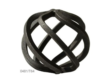 Koule točená 70x70mm, čtyřhran 6x6mm