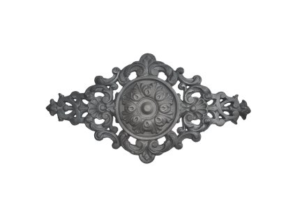 Kovářský ornament H 210 x L 390mm