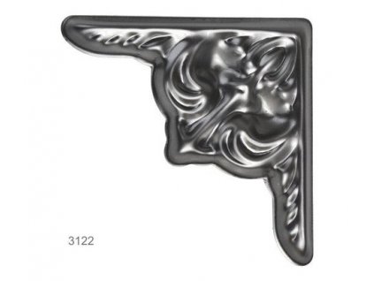 Ornament plechový 145x145mm, 1mm