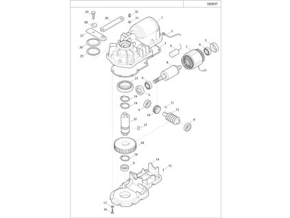 470S9050H604 stator pro pohon UNDER