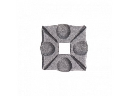Patka 54 x 54 x 6mm, otvor 12,5 x 12,5mm