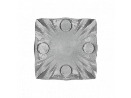 Patka 60x60x10mm, tloušťka 3mm