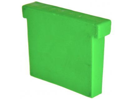 Klín plastový - zelený (sklo 12,76mm) k hliníkovému kotvícímu profilu, širší tloušťka