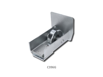 Náběhové kolečko samonosné brány pro profil 140x140mm, KVN gate systems, pozinkované