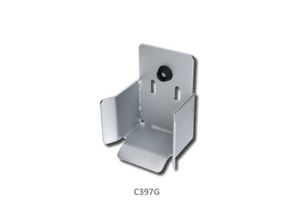 Dojezdová kapsa pro samonosnou bránu s c-profilem 140x140mm, Combi Arialdo, pozinkovaná
