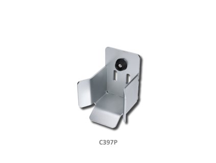 Dojezdová kapsa pro samonosnou bránu s c-profilem 69x69mm, Combi Arialdo, pozinkovaná