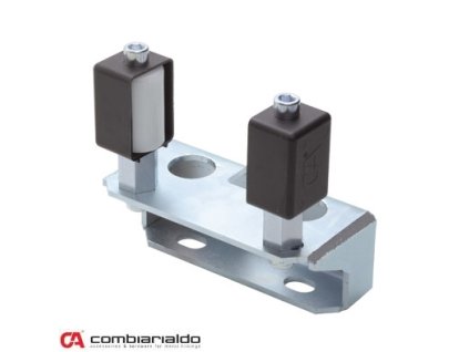 Horní vedení pro samonosný systém Combi Arialdo, 2 kladky s kryty