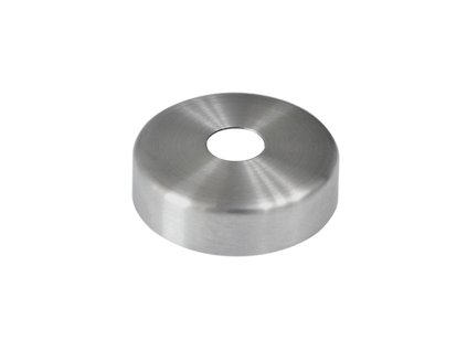 Kryt (průměr=45/12mm) otvor pr. 12,5mm, broušená nerez K320/AISI304