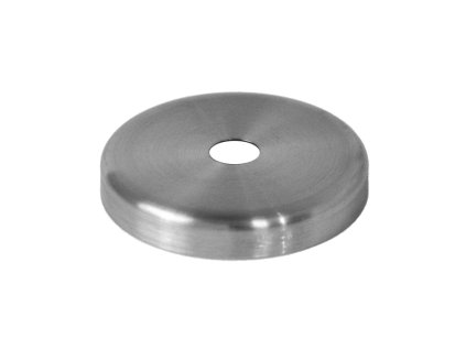 Kryt (průměr=76/12mm) otvor pr. 12.5mm, broušená nerez K320/AISI304