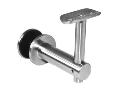 Držák madla pevný na trubku průměr=42,4mm, broušená nerez K320/AISI304